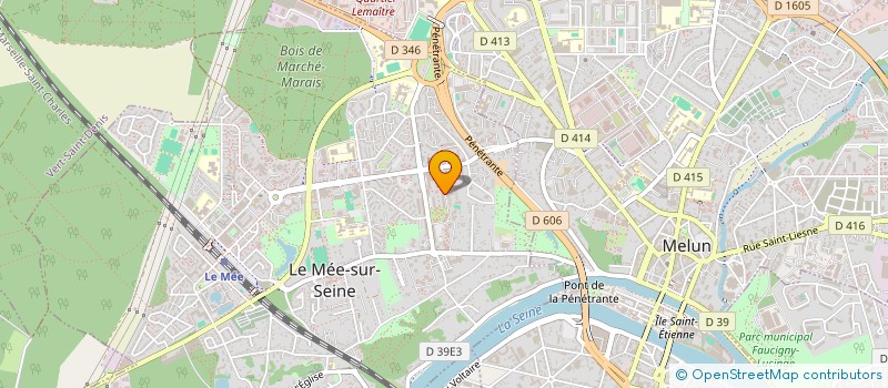 localisation de l'entreprise 532 704 624 à STAINS