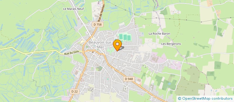 localisation de l'entreprise 532 723 111  à LA PLAINE-SUR-MER