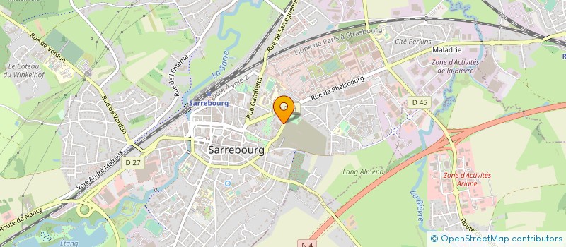 localisation de l'entreprise 532 725 264 à STRASBOURG
