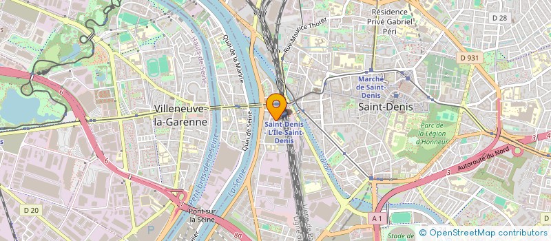 localisation de l'entreprise 532 736 998 à SAINT-DENIS