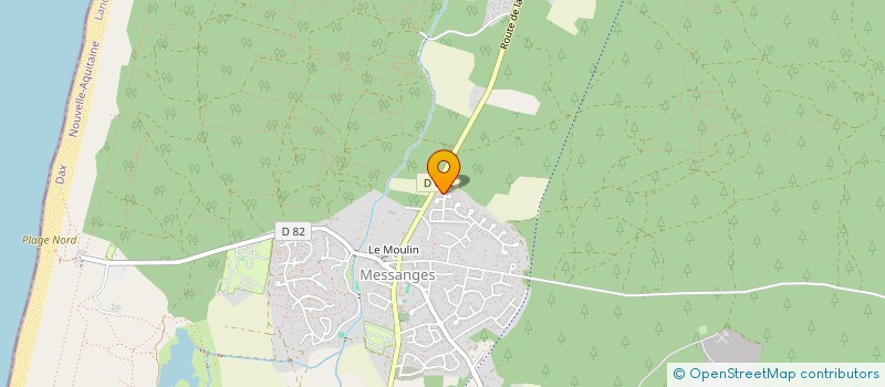 localisation de l'entreprise 532 743 275   MESSANGES