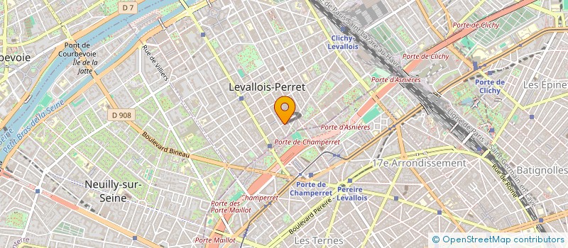 localisation de l'entreprise 532 752 235 à LEVALLOIS-PERRET