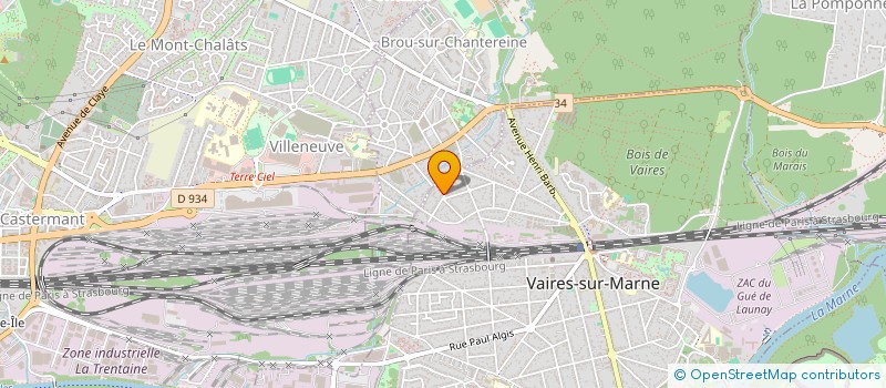 localisation de l'entreprise 532 780 590   SERRIS