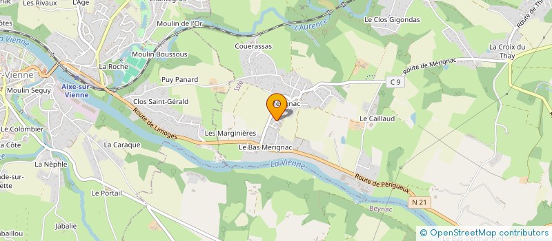 localisation de l'entreprise 532 791 910 à LIMOGES