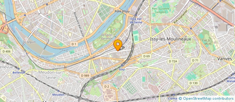 localisation de l'entreprise 532 803 681 à ISSY-LES-MOULINEAUX