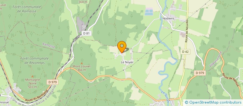 localisation de l'entreprise 532 804 952 à BOHAS-MEYRIAT-RIGNAT