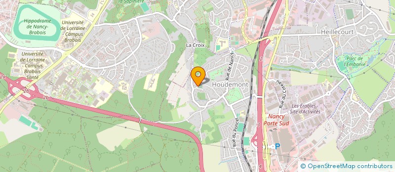 localisation de l'entreprise 532 808 912   HOUDEMONT