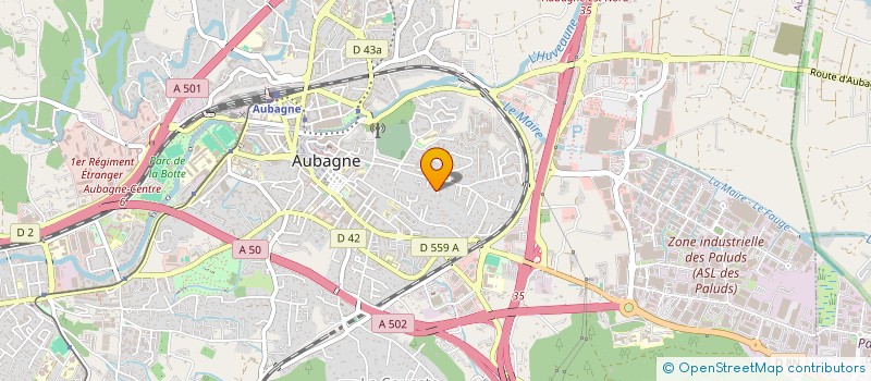localisation de l'entreprise 532 811 528   AUBAGNE