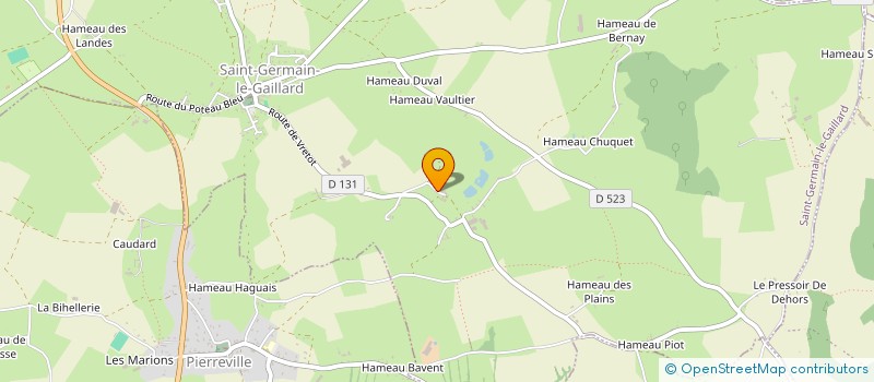 localisation de l'entreprise 532 813 839   SAINT-GERMAIN-LE-GAILLARD