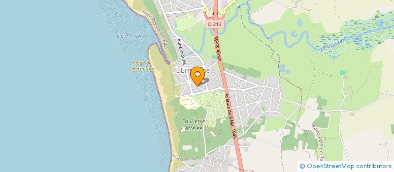 localisation de l'entreprise 532 819 125  à SAINT BREVIN LES PINS