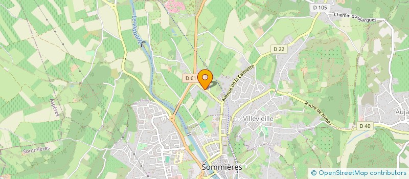 localisation de l'entreprise 532 822 129   VILLEVIEILLE