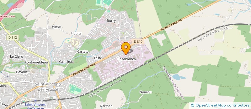 localisation de l'entreprise 532 823 846   BOUCAU