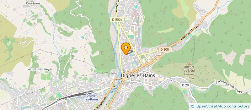 localisation de l'entreprise 532 828 431  à DIGNE-LES-BAINS