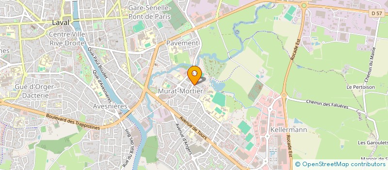 localisation de l'entreprise 532 831 385  à LAVAL