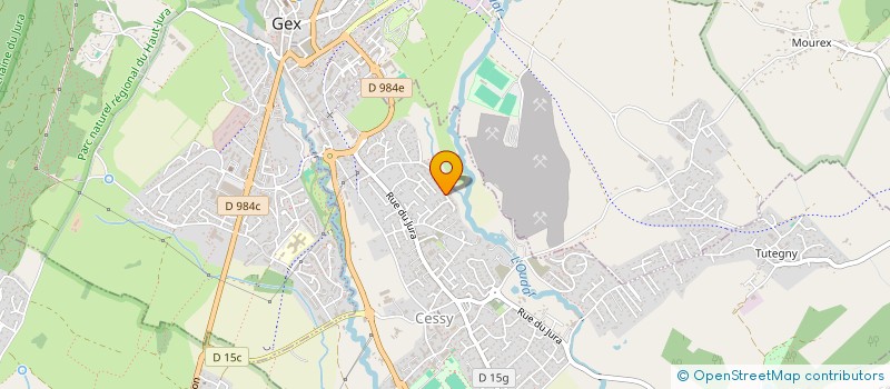 localisation de l'entreprise 532 842 507   CESSY