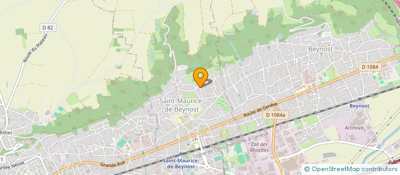 localisation de l'entreprise 532 842 523   SATHONAY-CAMP