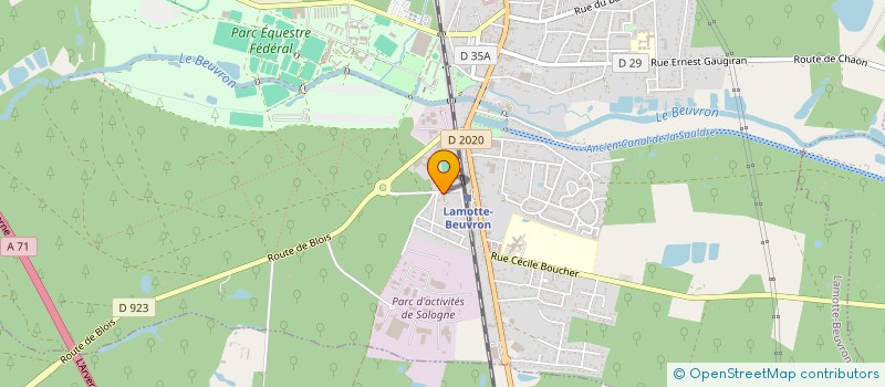 localisation de l'entreprise 532 888 146   NOUAN-LE-FUZELIER