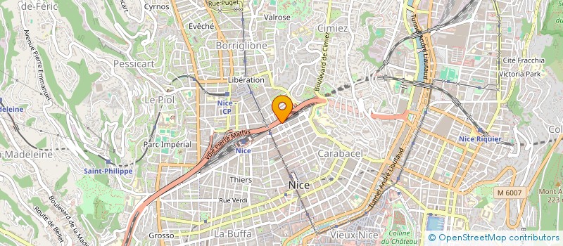 localisation de l'entreprise 532 907 821   NICE