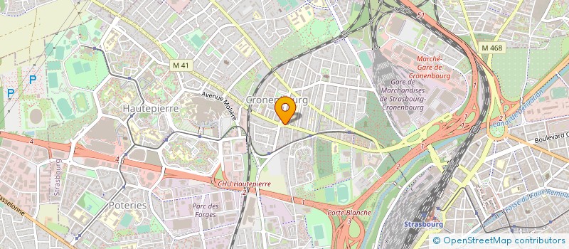 localisation de l'entreprise 532 908 506 à STRASBOURG