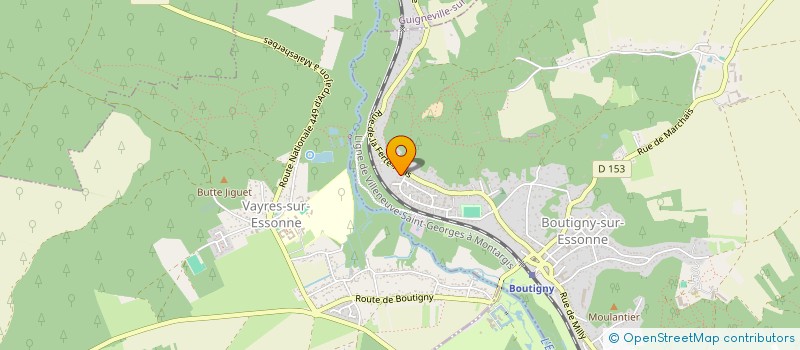 localisation de l'entreprise 532 910 700   BOUTIGNY-SUR-ESSONNE