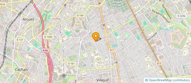 localisation de l'entreprise 532 914 496 à VILLEJUIF