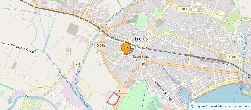 localisation de l'entreprise 532 927 670 à FREJUS