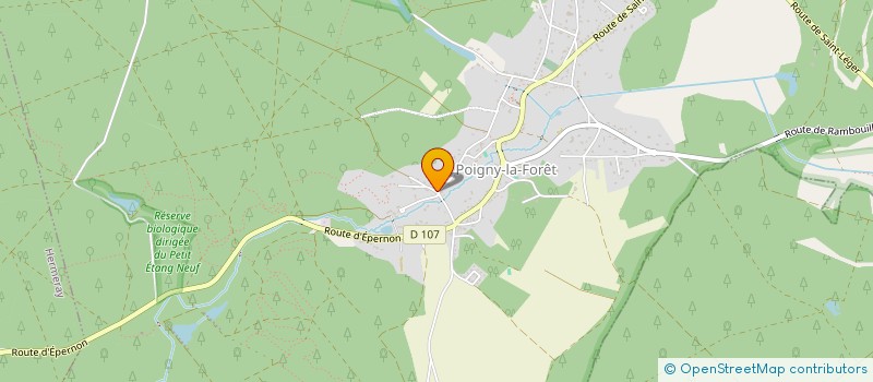 localisation de l'entreprise 532 951 795   POIGNY-LA-FORET