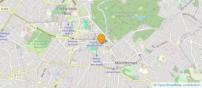 localisation de l'entreprise 532 959 533   MONTFERMEIL