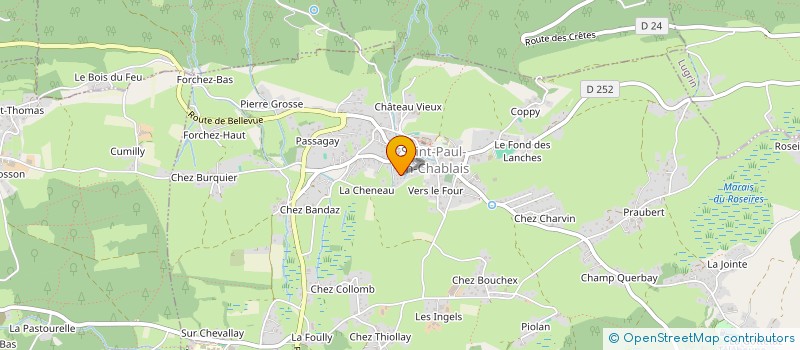 localisation de l'entreprise 532 961 588   SAINT-CYPRIEN