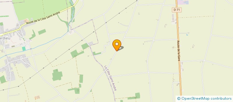 localisation de l'entreprise 532 961 620   LA COTE-SAINT-ANDRE
