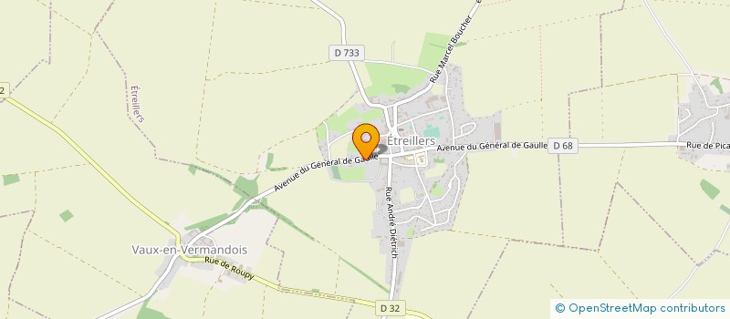 localisation de l'entreprise 532 993 318   ETREILLERS