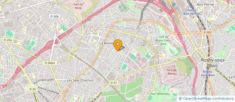 localisation de l'entreprise 533 006 821   VILLEPARISIS