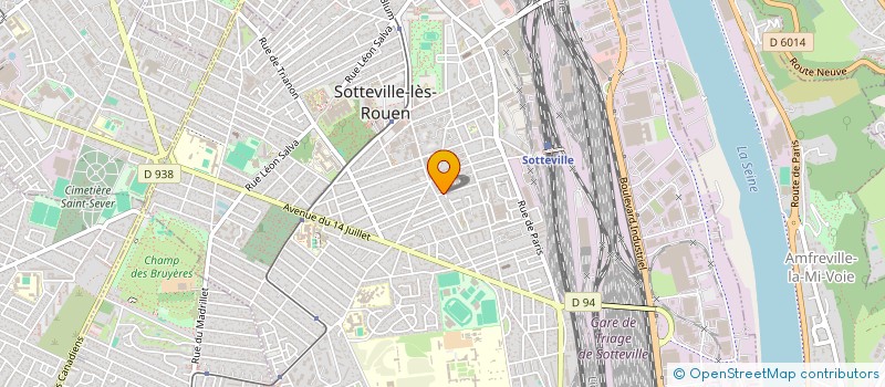 localisation de l'entreprise 533 042 651   PETIT-COURONNE