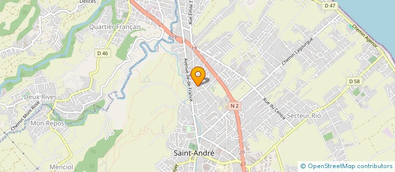 localisation de l'entreprise 533 070 801 à SAINT-DENIS