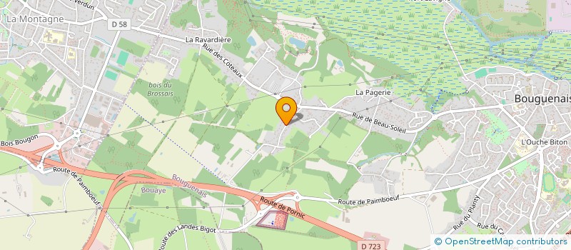 localisation de l'entreprise 533 075 644  à BOUGUENAIS