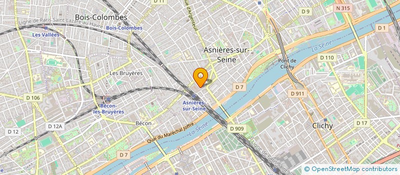 localisation de l'entreprise 533 080 396 à LEVALLOIS-PERRET