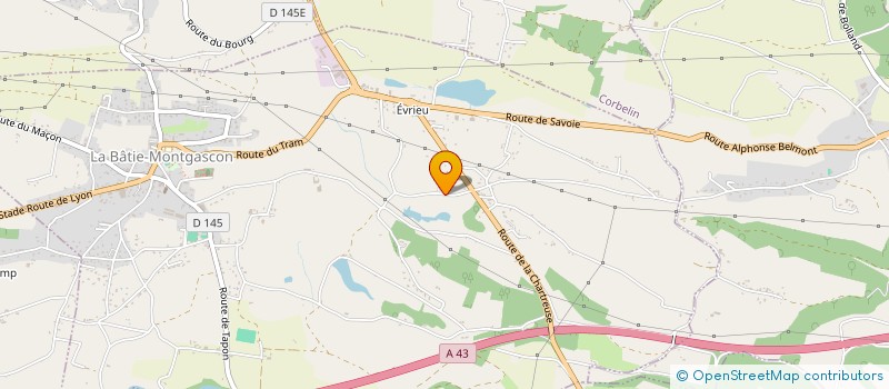 localisation de l'entreprise 533 080 735   LA BATIE-MONTGASCON