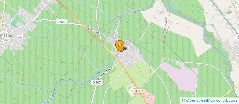 localisation de l'entreprise 533 120 945   SAINT-NAZAIRE-D'AUDE