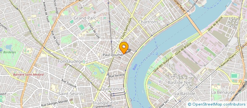 localisation de l'entreprise 533 132 775   BORDEAUX