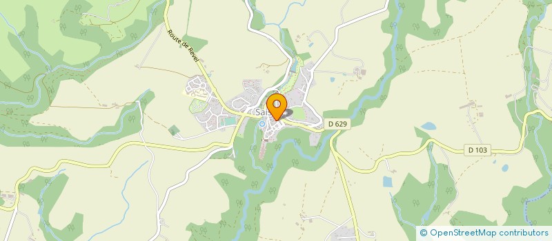 localisation de l'entreprise 533 150 660 à SAISSAC