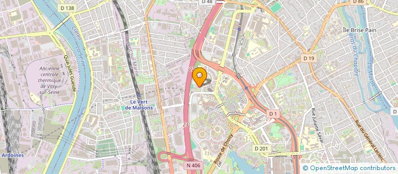 localisation de l'entreprise 533 152 401   LIMEIL-BREVANNES