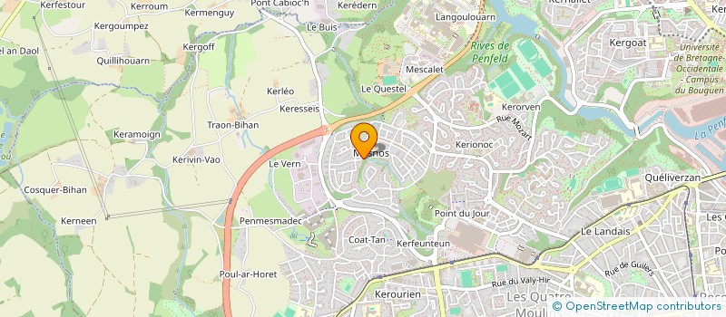 localisation de l'entreprise 533 161 238  à BREST