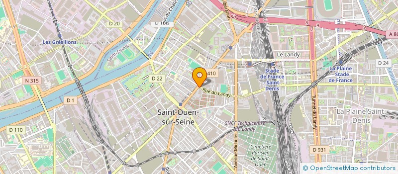 localisation de l'entreprise 533 194 528 à SAINT-OUEN-SUR-SEINE