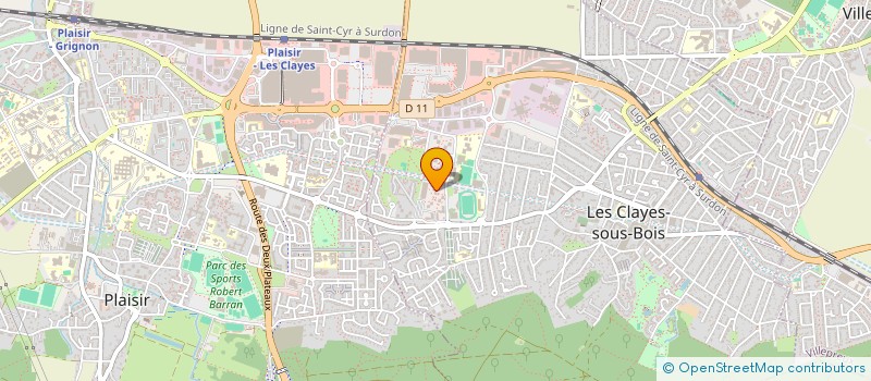 localisation de l'entreprise 533 199 766 à LES CLAYES-SOUS-BOIS