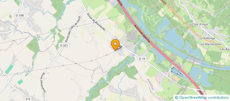 localisation de l'entreprise 533 219 069   ARENTHON