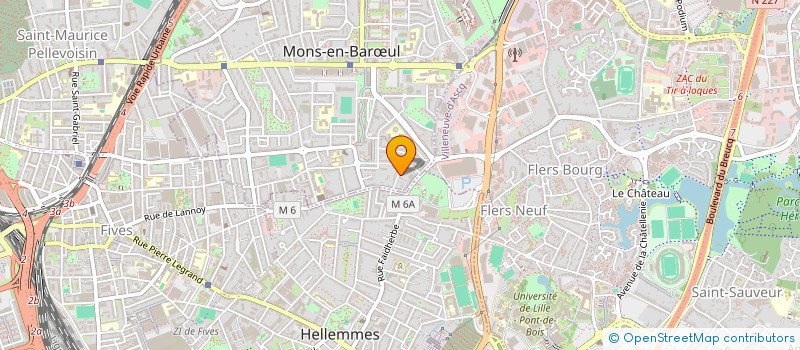 localisation de l'entreprise 533 250 015   LIBERCOURT