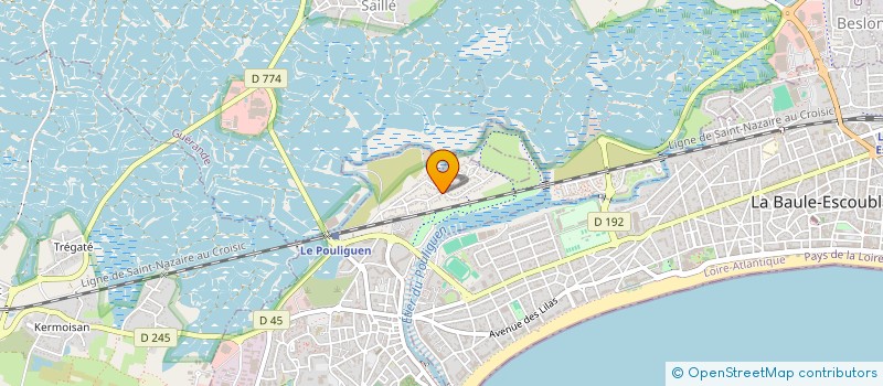 localisation de l'entreprise 533 261 426   LE POULIGUEN