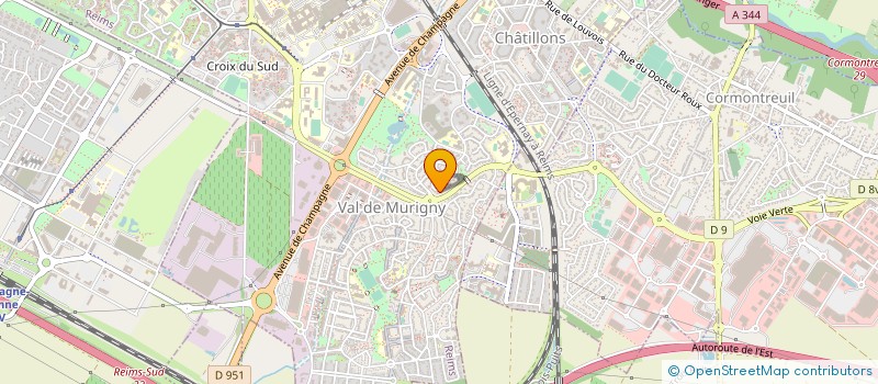 localisation de l'entreprise 533 269 536   REIMS