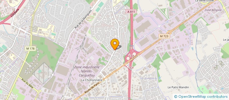 localisation de l'entreprise 533 270 682   THOUARE-SUR-LOIRE