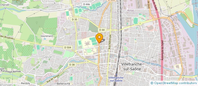 localisation de l'entreprise 533 273 736   VILLEFRANCHE-SUR-SAONE